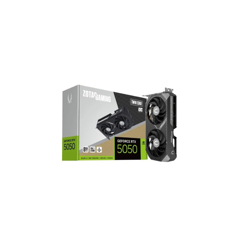 TARJETA GRaFICA ZOTAC GAMING RTX 5050 OC TWIN EDGE 8GB GDD