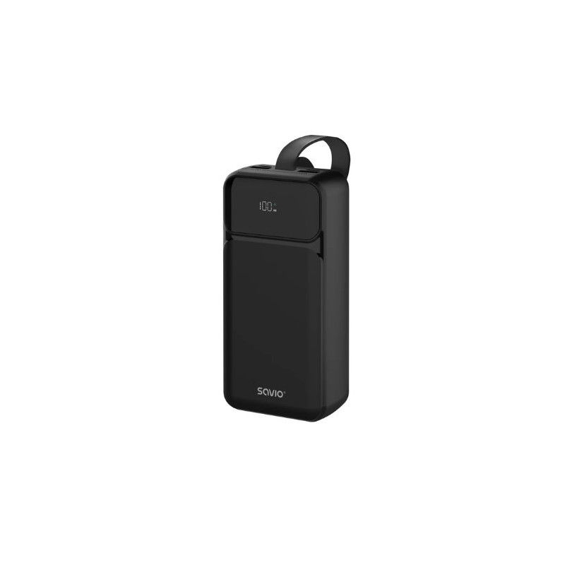 POWERBANK SAVIO 30000MAH BA 10 BLACK POWERBANK SAVIO 30000MAH BA 10 BLACK