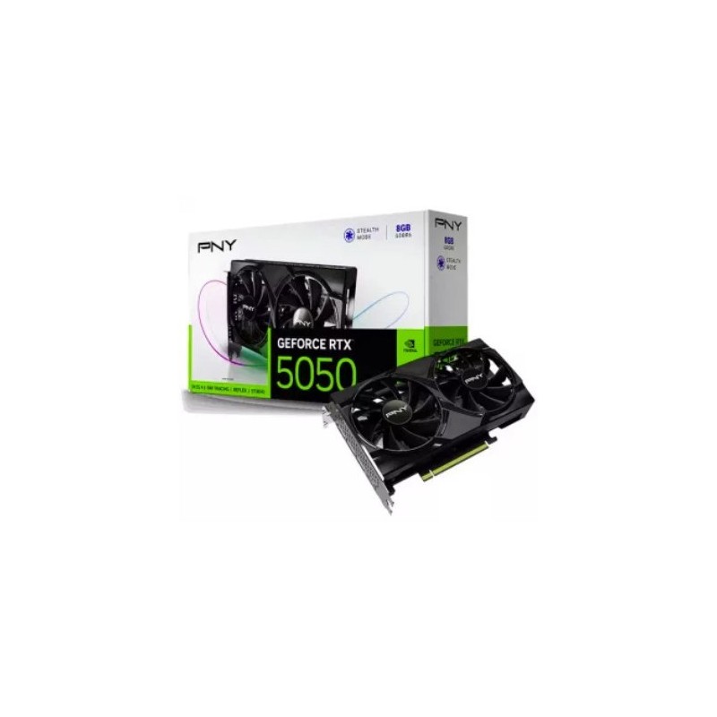 TARJETA GRaFICA PNY RTX 5050 DUAL FAN 8GB