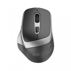 RATON INALAMBRICO COOL ERGONOMIC BLACK SILVER