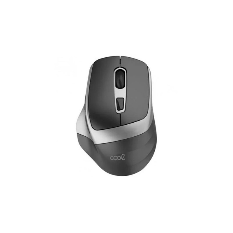 RATON INALAMBRICO COOL ERGONOMIC BLACK SILVER RATON INALAMBRICO COOL ERGONOMIC BLACK SILVER
