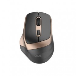 RATON INALAMBRICO COOL ERGONOMIC BLACK GOLD