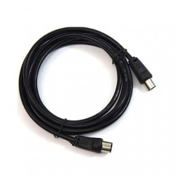 CABLE ANTENA PEPEGREEN NEGRO 18M M H