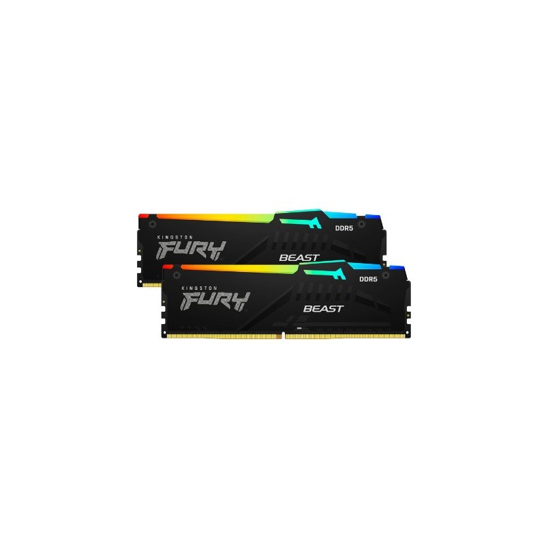 MODULO MEMORIA RAM DDR5 KINGSTON FURY 32GB 2X16 RGB 6000M MODULO MEMORIA RAM DDR5 KINGSTON FURY 32GB 2X16 RGB 6000M