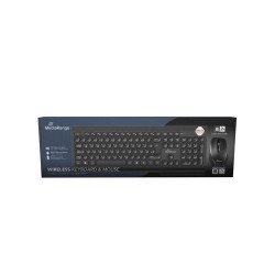 TECLADO RATON WIRELESS MEDIARANGE MROS104 ES