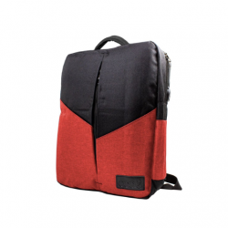 MOCHILA PORTATIL 15 16 COOL PORTLAND BLACK RED