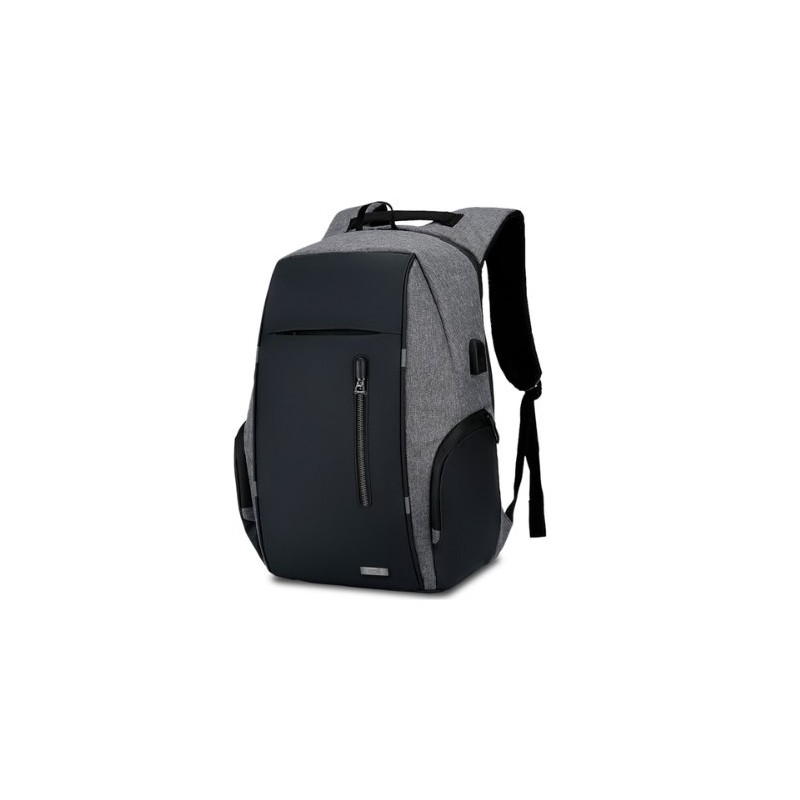 MOCHILA PORTATIL 15 16 COOL REPORT BLACK GREY MOCHILA PORTATIL 15 16 COOL REPORT BLACK GREY
