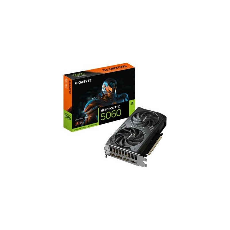 TARJETA GRaFICA GIGABYTE RTX 5060 WINDFORCE MAX 8GB OC GDD