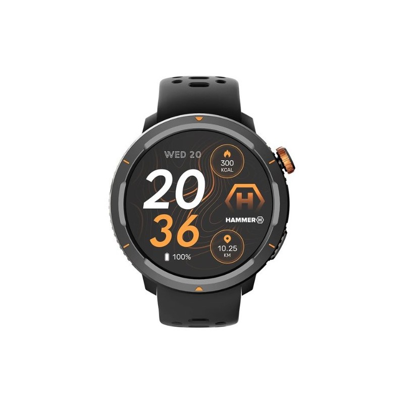 SMARTWATCH HAMMER WATCH 2 LITE BLACK SMARTWATCH HAMMER WATCH 2 LITE BLACK