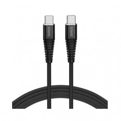 CABLE USB C A USB C SAVIO 5A 1M CL 159