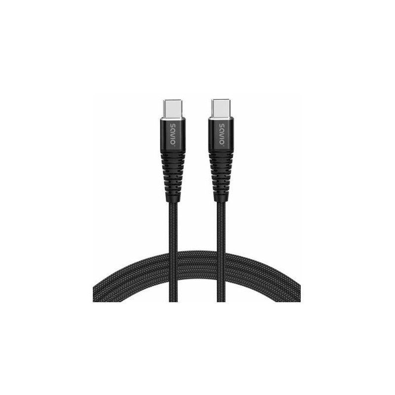 CABLE USB C A USB C SAVIO 5A 2M CL 160