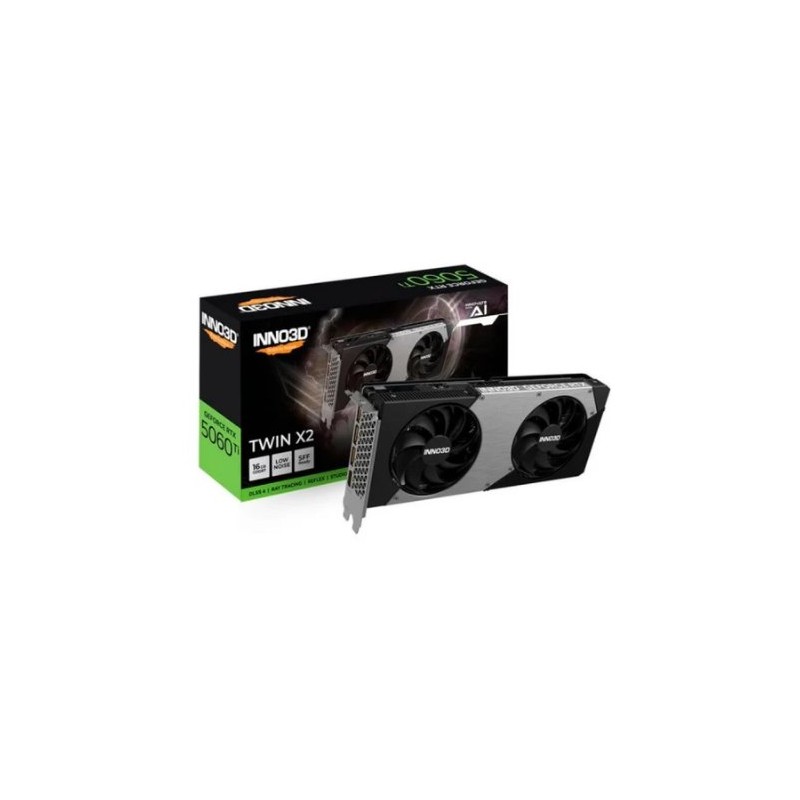 TARJETA GRaFICA INNO3D RTX 5060TI 16GB TWIN X2