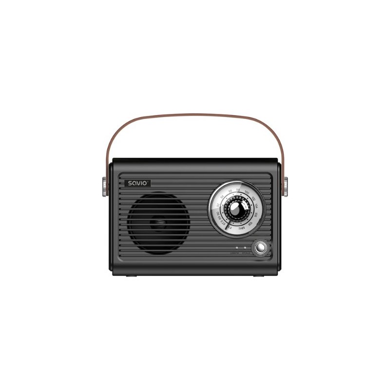 RADIO PORTATIL SAVIO RS 01 BLACK BROWN