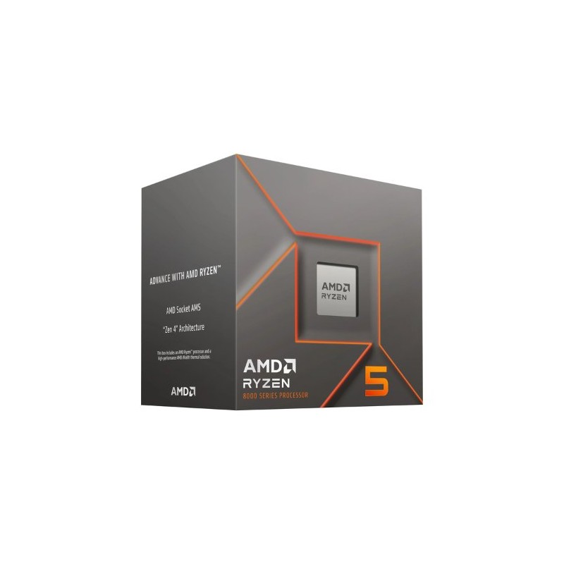 PROCESADOR AMD AM5 RYZEN 5 8400F AI 6X470GHZ 16MB BOX