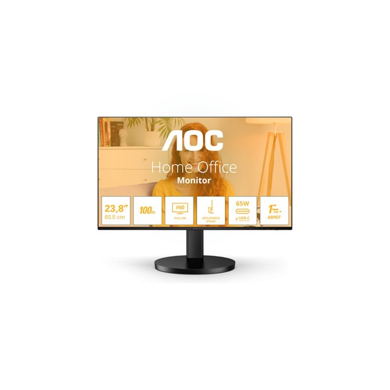 MONITOR LED 238 AOC 24B3CF2 NEGRO