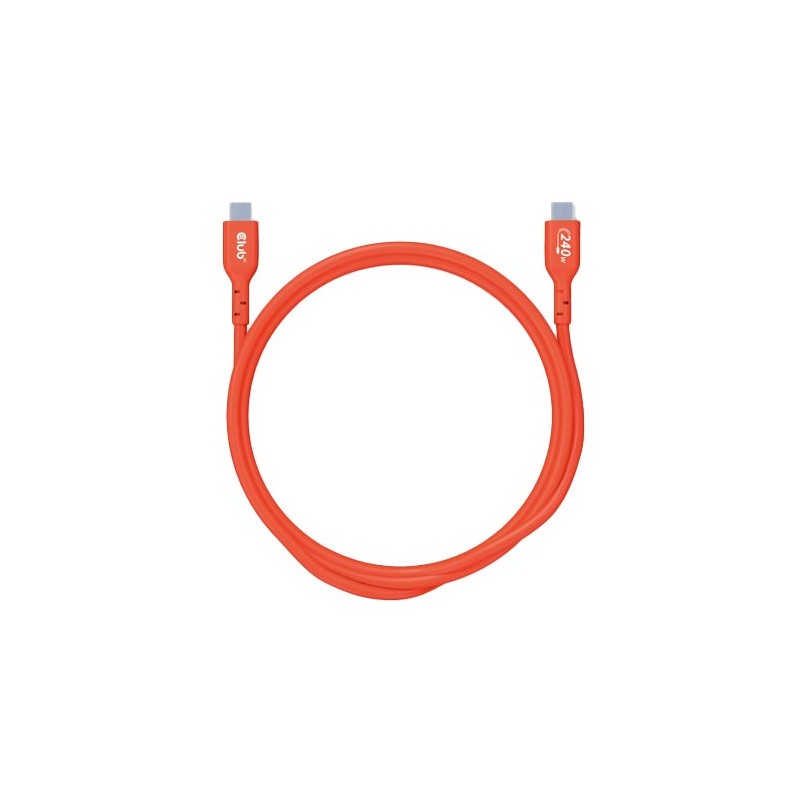 CABLE CARGA 240W CLUB3D CERTIFICADO USB2 TIPO C 3M CABLE CARGA 240W CLUB3D CERTIFICADO USB2 TIPO C 3M