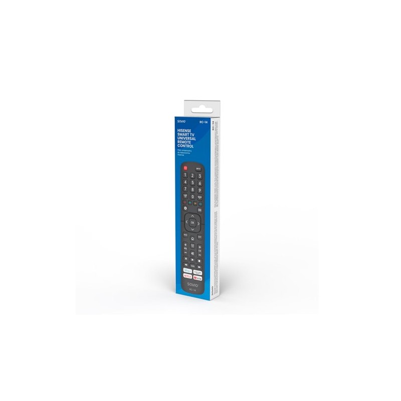 MANDO TV SAVIO RC 14 COMPATIBLE HISENSE SMART TV MANDO TV SAVIO RC 14 COMPATIBLE HISENSE SMART TV