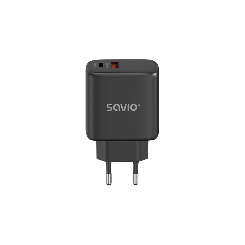 CARGADOR USB 30 DE CARGA RaPIDA 30W SAVIO LA 06 B