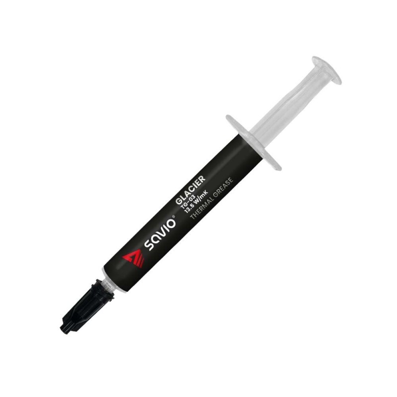 PASTA TERMICA 135W M K 2G SAVIO GLACIER TG 03 PASTA TERMICA 135W M K 2G SAVIO GLACIER TG 03