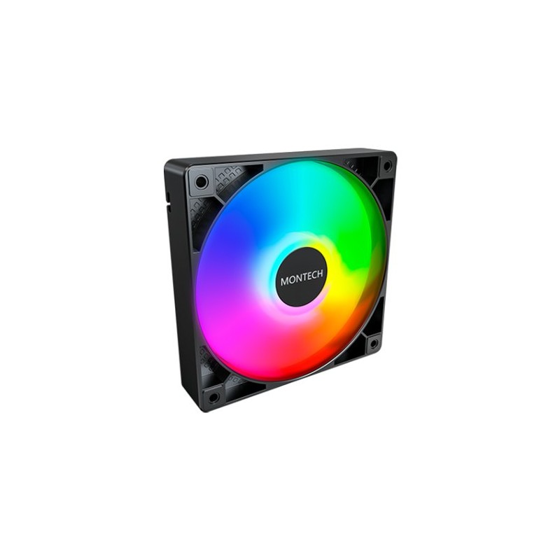 VENTILADOR 120X120 MONTECH GF120 PWM BLACK VENTILADOR 120X120 MONTECH GF120 PWM BLACK