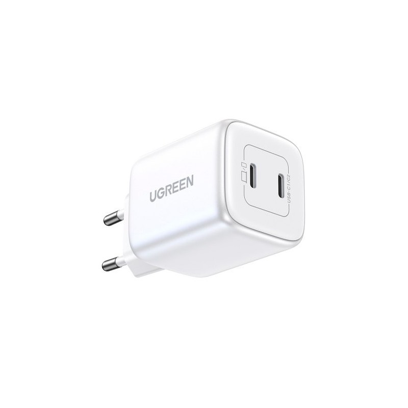CARGADOR UGREEN NEXODE GAN 45W WHITE CARGADOR UGREEN NEXODE GAN 45W WHITE