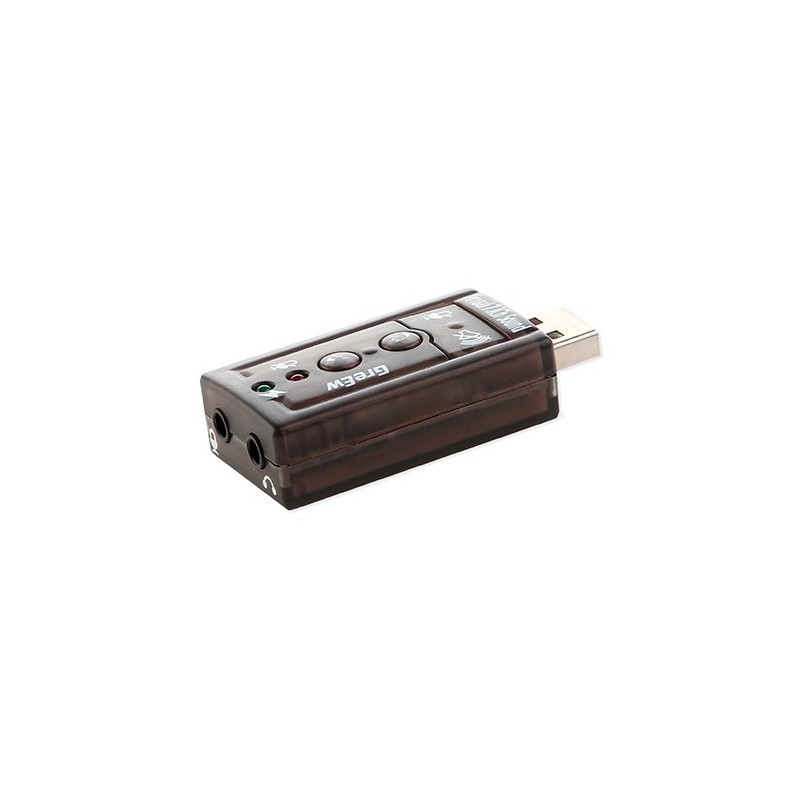 TARJETA DE SONIDO NEGRO USB 71 SAVIO AK 01