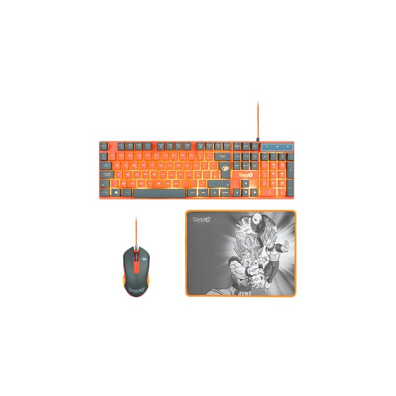 PACK GAMING FR TEC PC DRAGON BALL SUPER PACK GAMING FR TEC PC DRAGON BALL SUPER