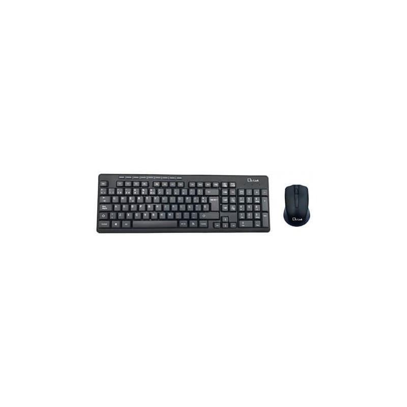 TECLADO RATON L LINK KIT WIFI LL KB 555 NEGRO TECLADO RATON L LINK KIT WIFI LL KB 555 NEGRO
