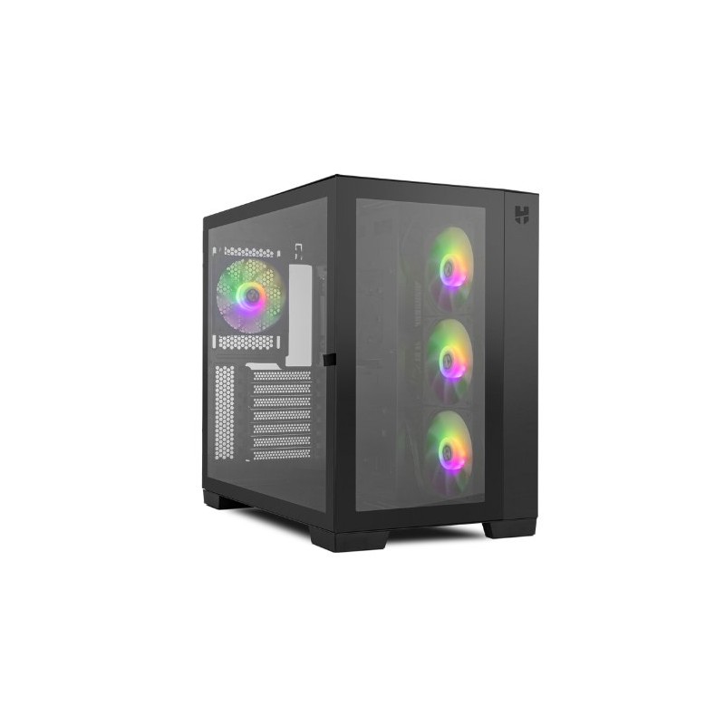 TORRE ATX NOX HUMMER ASTRA CRISTAL T BLACK TORRE ATX NOX HUMMER ASTRA CRISTAL T BLACK