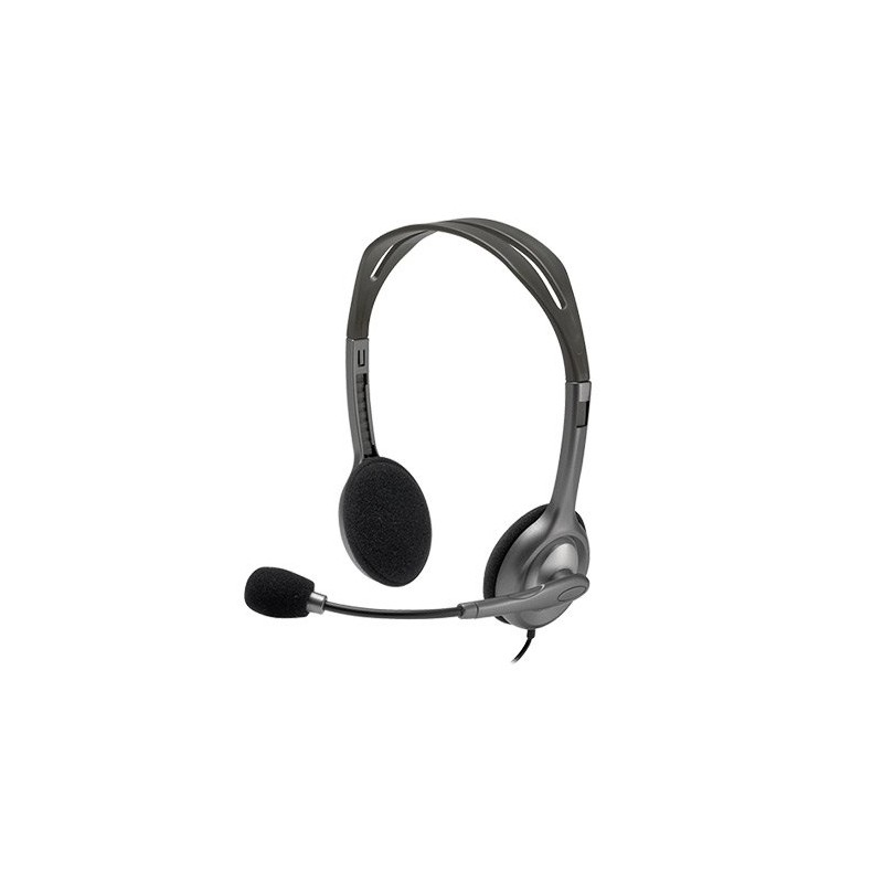 AURICULARESMICRO LOGITECH H111 PLATEADO AURICULARESMICRO LOGITECH H111 PLATEADO