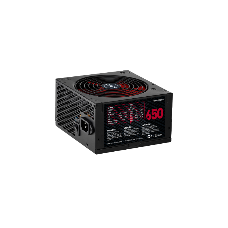 FUENTE DE ALIMENTACION ATX 650W NOX NX 650W FUENTE DE ALIMENTACION ATX 650W NOX NX 650W