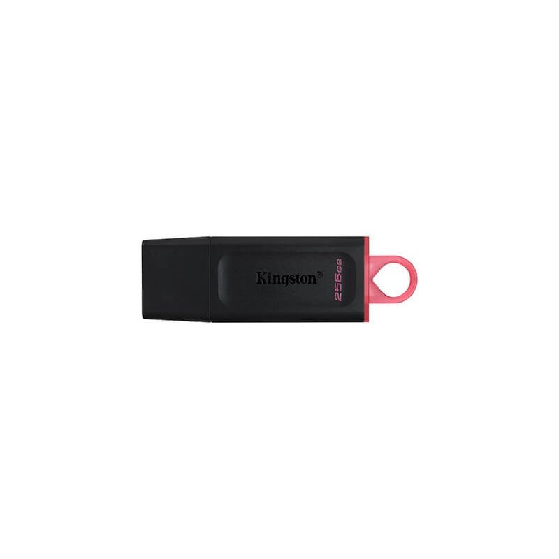 PENDRIVE 256GB USB 32 KINGSTON DT EXODIA NEGRO ROJO