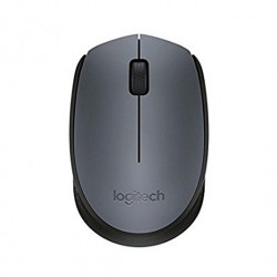 RATON OPTICO LOGITECH M170 WIRELESS GRIS