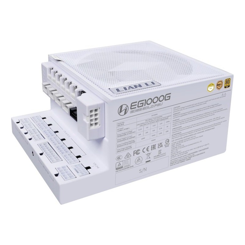 FUENTE DE ALIMENTACION ATX LIAN LI EDGE GOLD 1000W WHITEHU FUENTE DE ALIMENTACION ATX LIAN LI EDGE GOLD 1000W WHITEHU