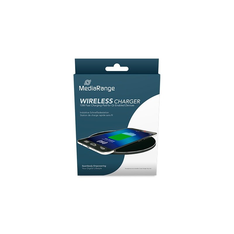 CARGADOR INALAMBRICO MEDIARANGE 15W CARGADOR INALAMBRICO MEDIARANGE 15W