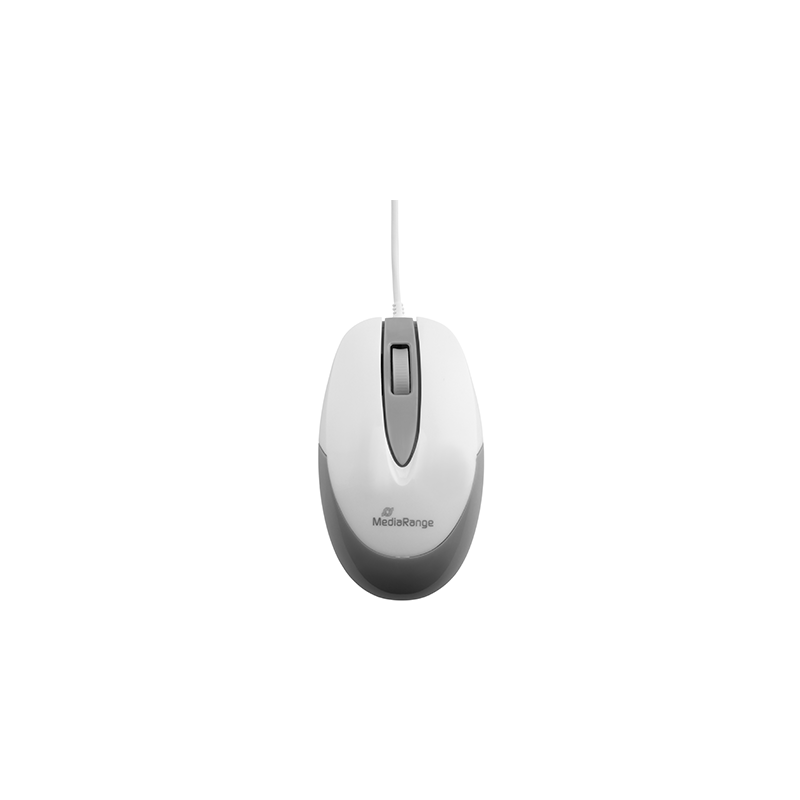 RATON OPTICO MEDIARANGE MROS214 WHITE GREY