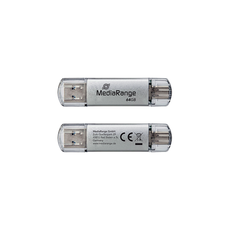 PENDRIVE COMBO 32GB USB 32 MEDIARANGE PENDRIVE COMBO 32GB USB 32 MEDIARANGE