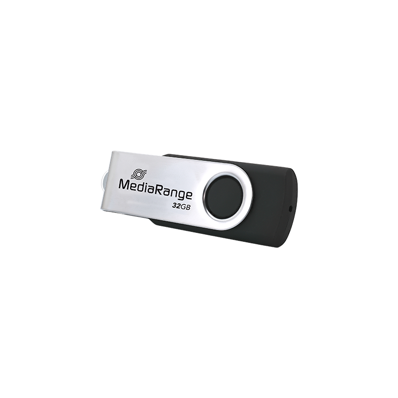 PENDRIVE 32GB USB C 32 MEDIARANGE SILVER BLACK PENDRIVE 32GB USB C 32 MEDIARANGE SILVER BLACK