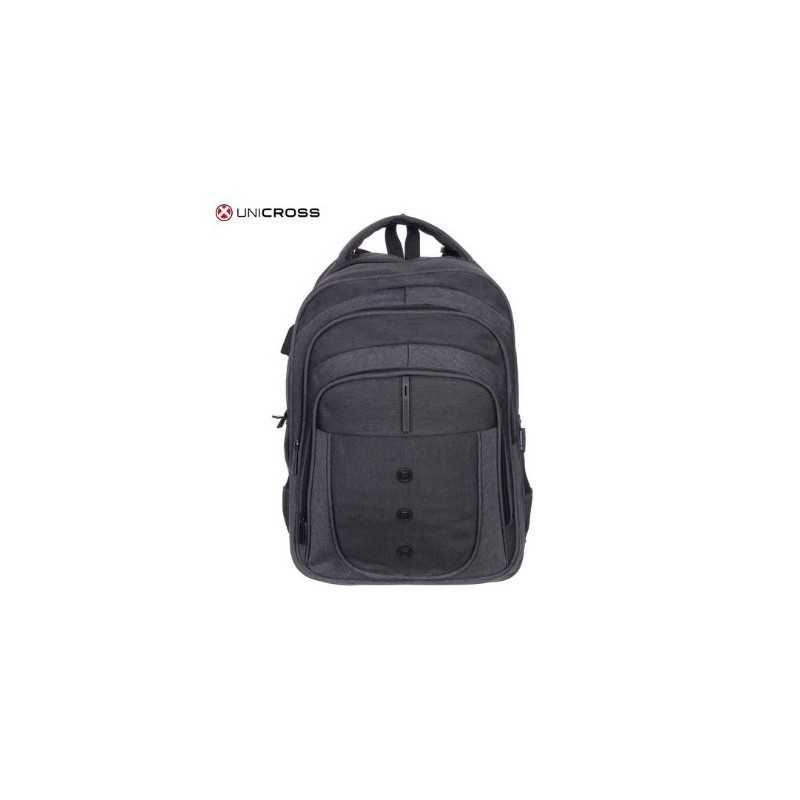MOCHILA PORTATIL UNICROSS ELITE GRIS MOCHILA PORTATIL UNICROSS ELITE GRIS