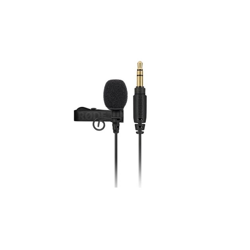 MICROFONO RODE LAVALIER GO BLACK MICROFONO RODE LAVALIER GO BLACK