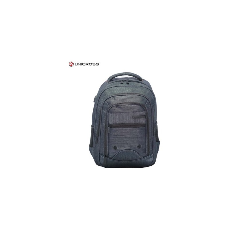 MOCHILA PORTATIL UNICROSS STEEL NEGRO MOCHILA PORTATIL UNICROSS STEEL NEGRO