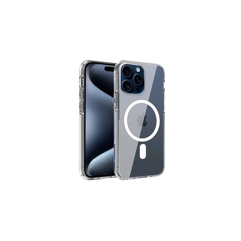 FUNDA COOL IPHONE 15 PRO MAGNETICA TRANSPARENTE FUNDA COOL IPHONE 15 PRO MAGNETICA TRANSPARENTE