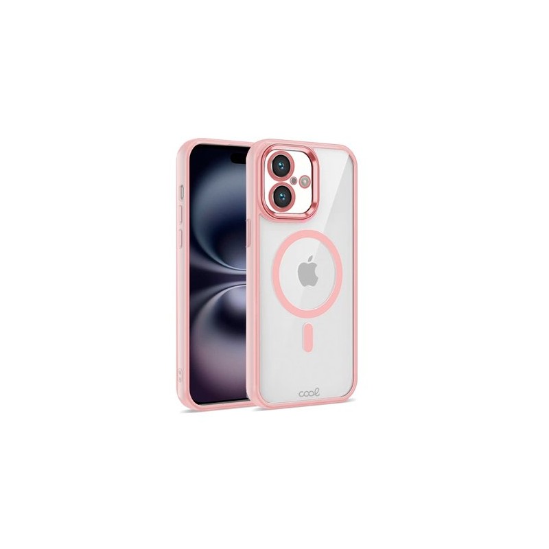 FUNDA COOL IPHONE 16 MAGNETICA ROSA FUNDA COOL IPHONE 16 MAGNETICA ROSA