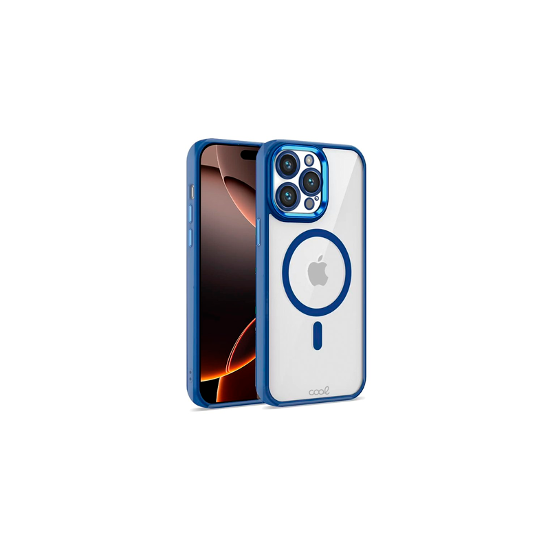 FUNDA COOL IPHONE 16 PRO MAX MAG AZUL FUNDA COOL IPHONE 16 PRO MAX MAG AZUL