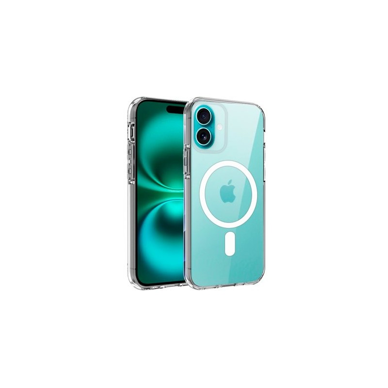 FUNDA COOL IPHONE 16 PLUS MAGNETICA TRANSPARENTE FUNDA COOL IPHONE 16 PLUS MAGNETICA TRANSPARENTE
