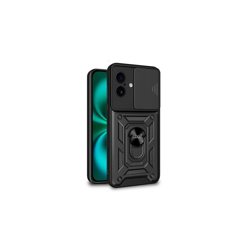 FUNDA COOL IPHONE 16 PLUS HARD RING NEGRO FUNDA COOL IPHONE 16 PLUS HARD RING NEGRO