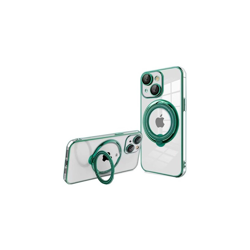FUNDA COOL IPHONE 15 PLUS MAGNETICA RING VERDE FUNDA COOL IPHONE 15 PLUS MAGNETICA RING VERDE