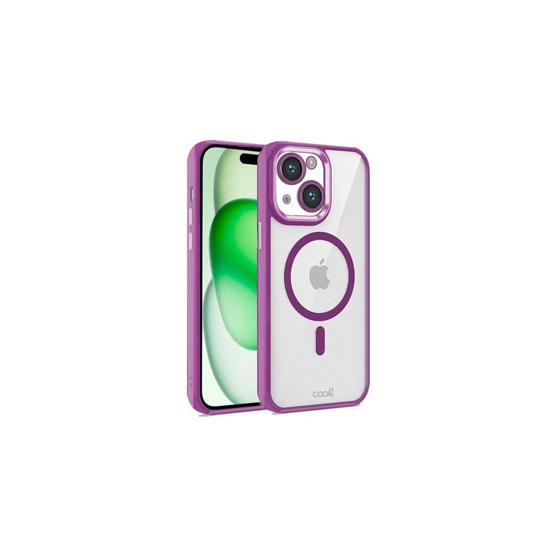 FUNDA COOL IPHONE 15 PLUS MAGNETICA VIOLETA FUNDA COOL IPHONE 15 PLUS MAGNETICA VIOLETA