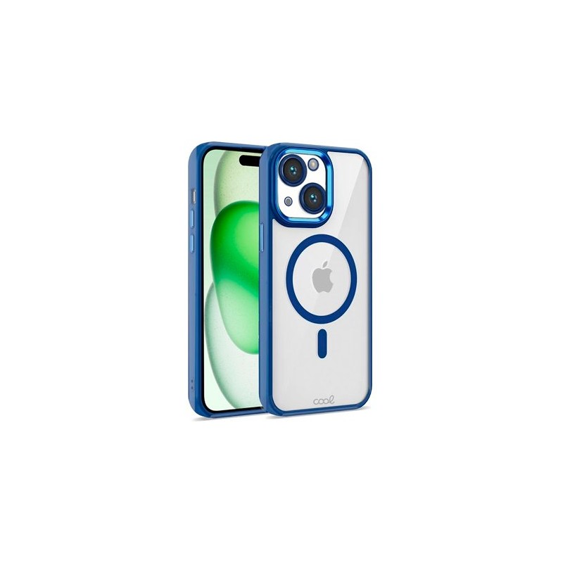 FUNDA COOL IPHONE 15 PLUS MAGNETICA AZUL FUNDA COOL IPHONE 15 PLUS MAGNETICA AZUL