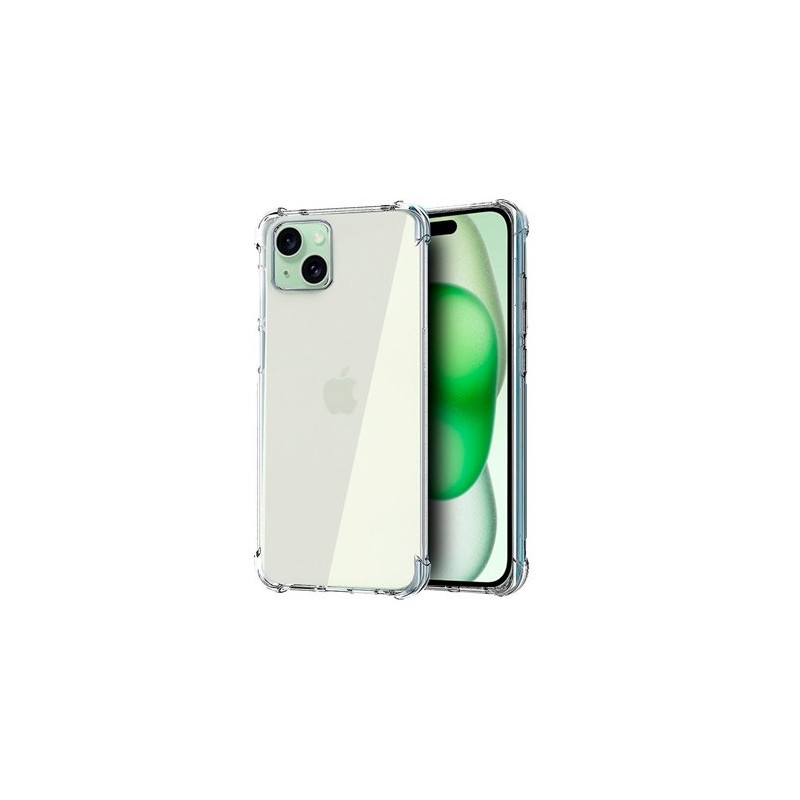 FUNDA COOL IPHONE 15 PLUS TRANSPARENTE FUNDA COOL IPHONE 15 PLUS TRANSPARENTE